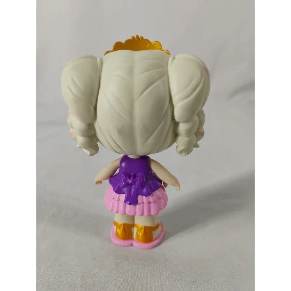 Kindi Kids Minis‎ Bobble Head Doll Tiara Sparkles Sparkle Eyes USED